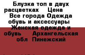 Блузка топ в двух расцветках  › Цена ­ 800 - Все города Одежда, обувь и аксессуары » Женская одежда и обувь   . Архангельская обл.,Пинежский 